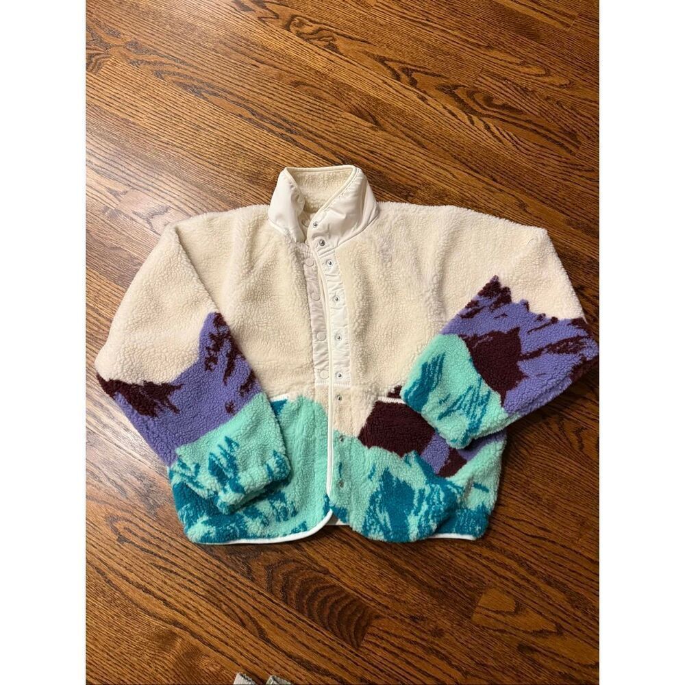 New Free People Movement Hit The Slopes Fleece Jacket Size XS $198 - Picture 6 of 8